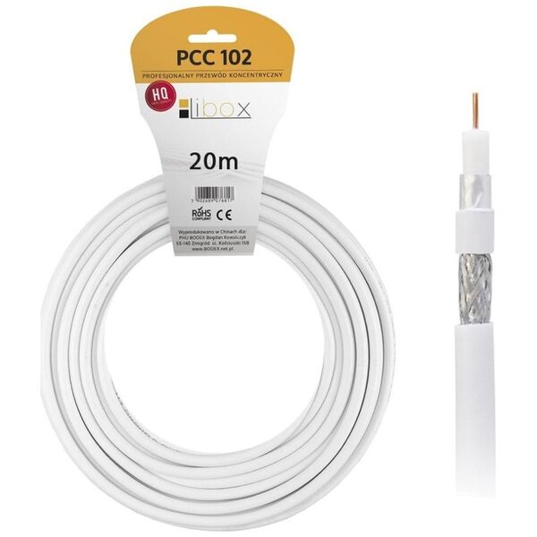 Libox Kabel SAT Trishield HD/20m PCC102-20 LIBOX