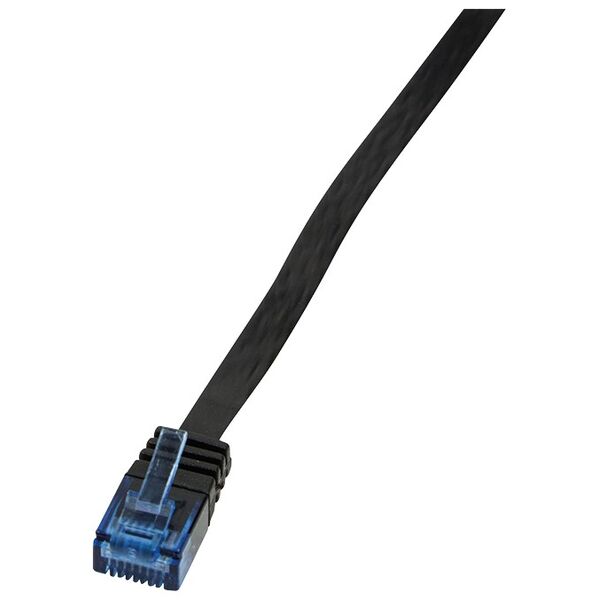 LogiLink Patchcord U/UTP, Cat6, 1m, czarny (CF2033U)