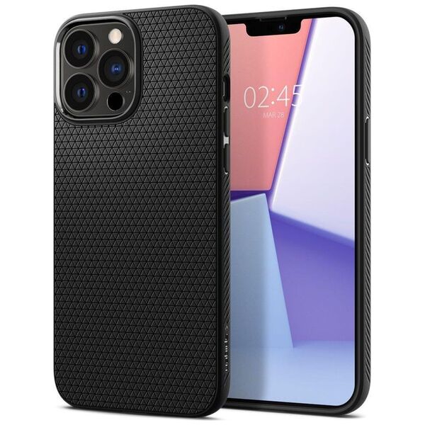 Spigen Etui Spigen Liquid Air Apple iPhone 13 Pro Matte Black