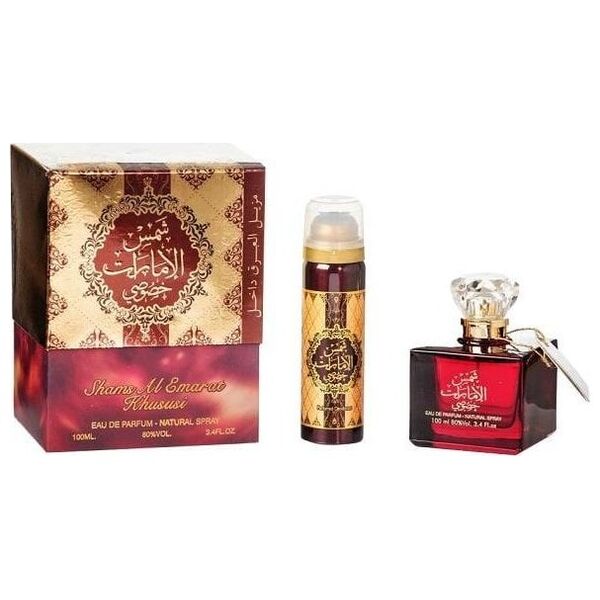 SET ARD AL ZAAFARAN Shams Al Emarat Khususi EDP spray 100ml + DEO spray 50ml
