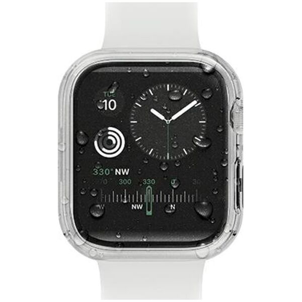 Uniq UNIQ etui Nautic Apple Watch Series 7/8/ 9 41mm przezroczysty/dove clear