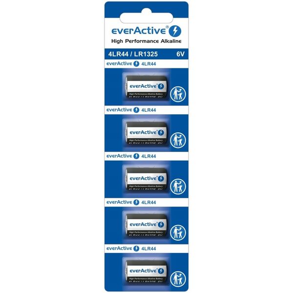 EverActive Bateria alkaliczna everActive 4LR44 / LR1325 / 544A - blister 5 sztuk