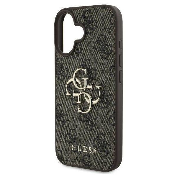 Original Case IPHONE 16 Guess Hardcase 4G Big Logo (GUHCP16S4GMGBR) brown 3666339327569