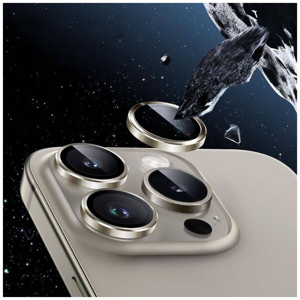 Camera Cover IPHONE 16 PRO / 16 PRO MAX HOFI CamRing Pro+ black 5906302311057