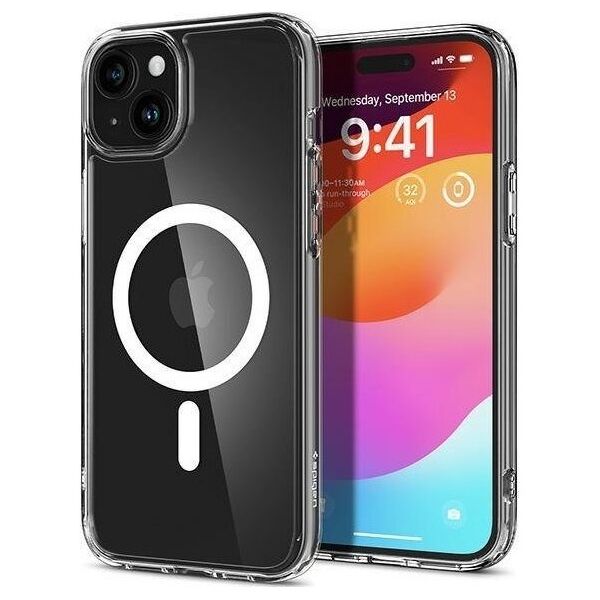 Spigen Spigen Ultra Hybrid MAG iPhone 15 6.1" MagSafe biały/white ACS06802