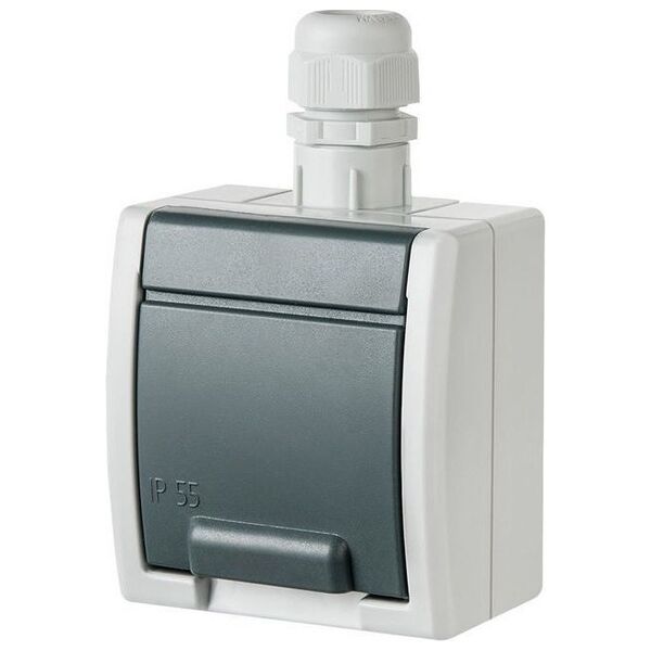 Elektro-Plast AQUANT Gniazdo 2P+Z IP65 (1241-65)