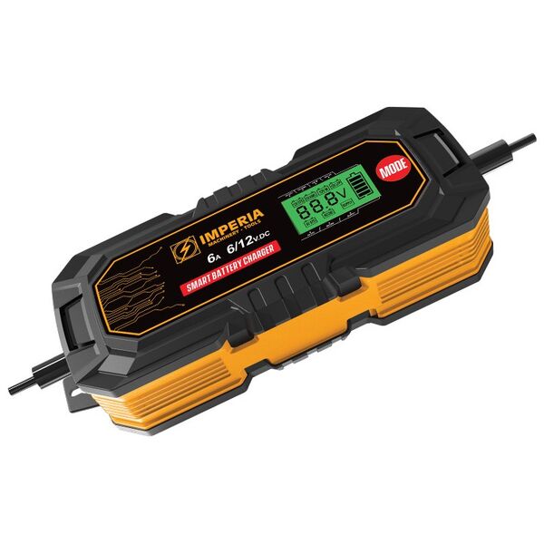 IMPERIA ΦΟΡΤΙΣΤΗΣ ΜΠΑΤΑΡΙΩΝ 6V/12V  6A 60162 έως 12 άτοκες δόσεις