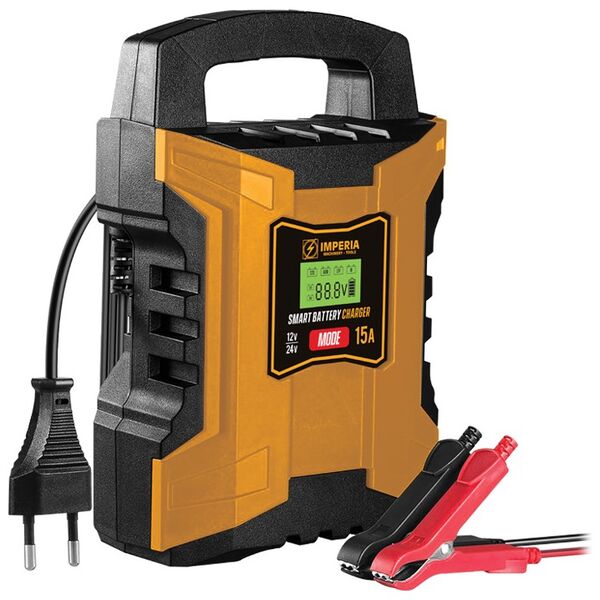 IMPERIA ΦΟΡΤΙΣΤΗΣ ΜΠΑΤΑΡΙΩΝ 12V/24V  2A/8A/15A 60163 έως 12 άτοκες δόσεις