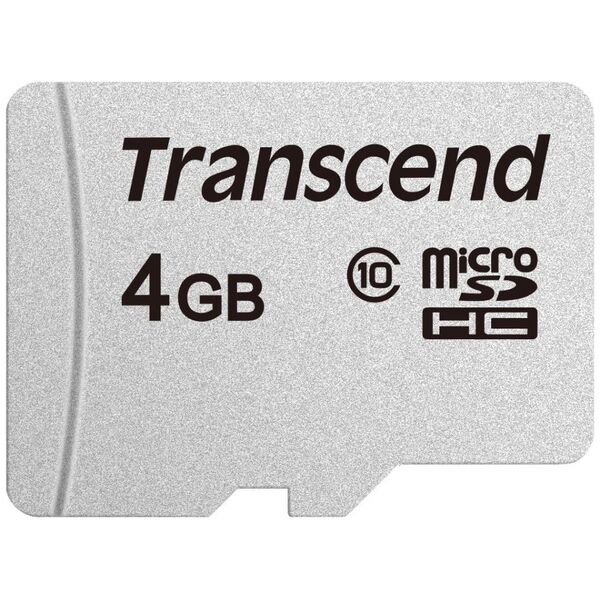 Karta Transcend 300S MicroSDHC 4 GB Class 10  (TS4GUSD300S)
