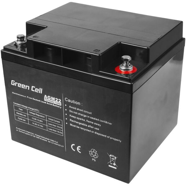 Green Cell Akumulator AGM VRLA 12V 40Ah