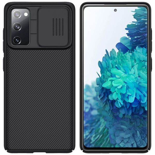 Nillkin Etui Nillkin CamShield do Samsung Galaxy S20 FE (Czarne) uniwersalny
