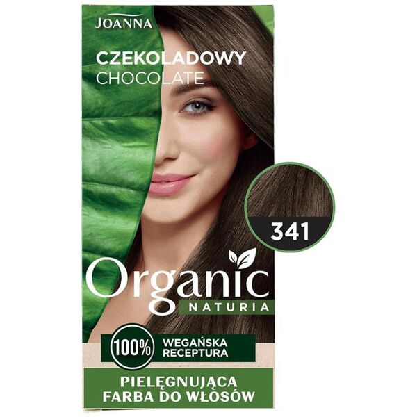 Joanna Naturia Organic Farba nr 341 Czekoladowy