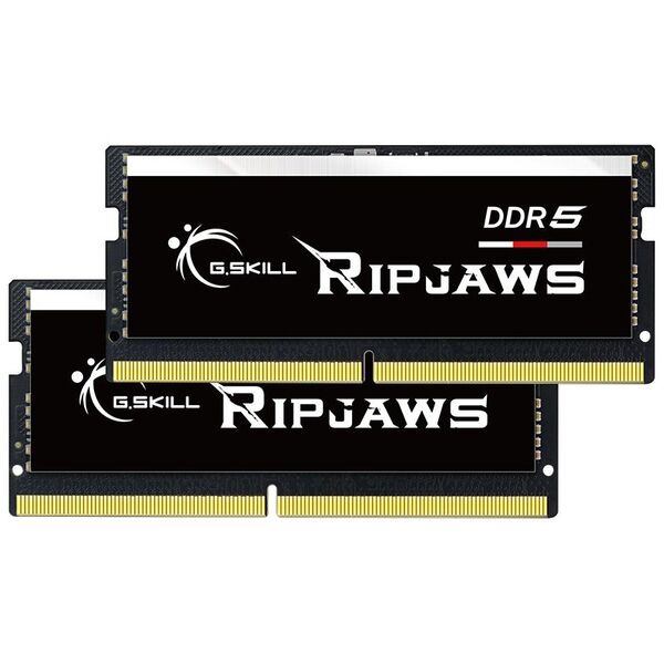Pamięć do laptopa G.Skill Ripjaws, SODIMM, DDR5, 32 GB, 4800 MHz, CL34 (F5-4800S3434A16GX2-RS)