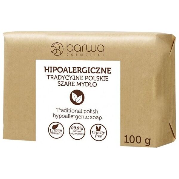 Barwa Mydło w kostce szare 100g