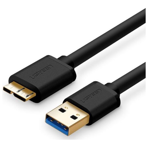 Kabel USB Ugreen USB-A - microUSB 1 m Czarny (10841)