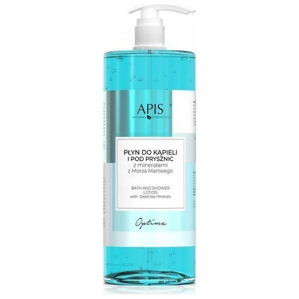 Apis APIS_Optima Bath and Shower Lotion płyn do kąpieli i pod prysznic z minerałami z Morza Martwego 1000ml