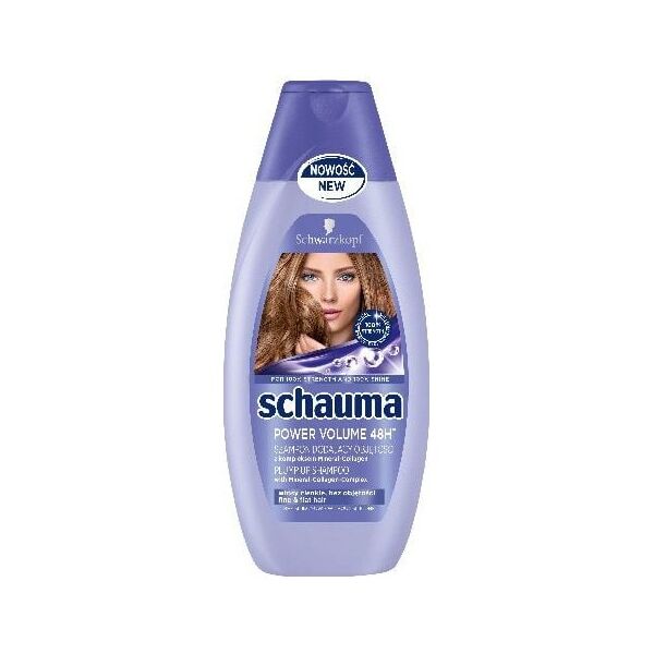Schwarzkopf Schauma Szampon do włosów Power Volume 48H 400ml - 68952330