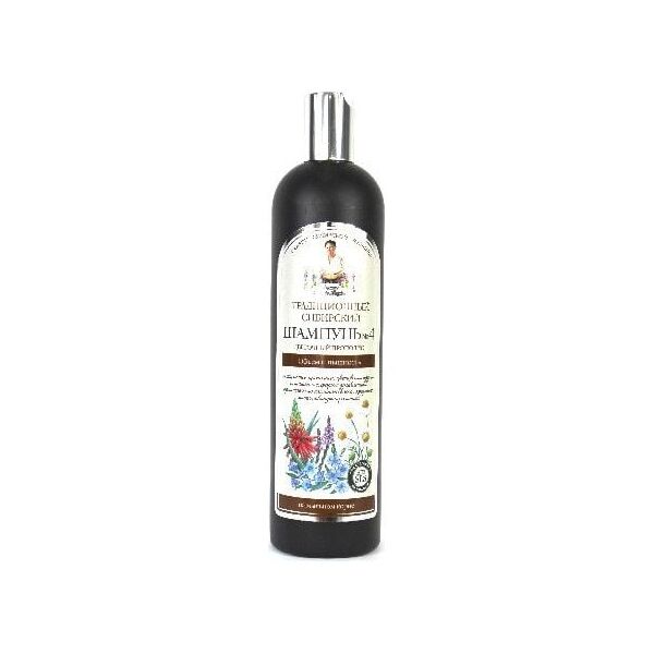 Babuszka Agafia Szampon syberyjski tradycyjny Nr 4 puszystość i lekkość 550 ml