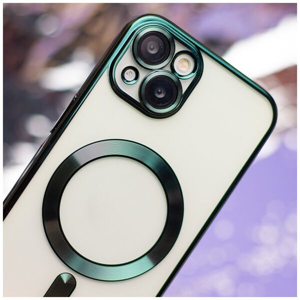 Color Chrome Mag case for iPhone 16 Pro 6,3&quot; green 5907457787957