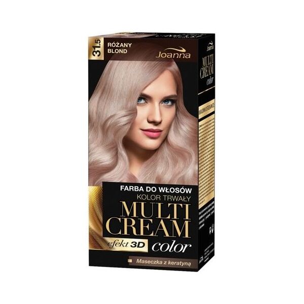 Joanna Multi Cream Color Farba nr 31.5 Różany Blond