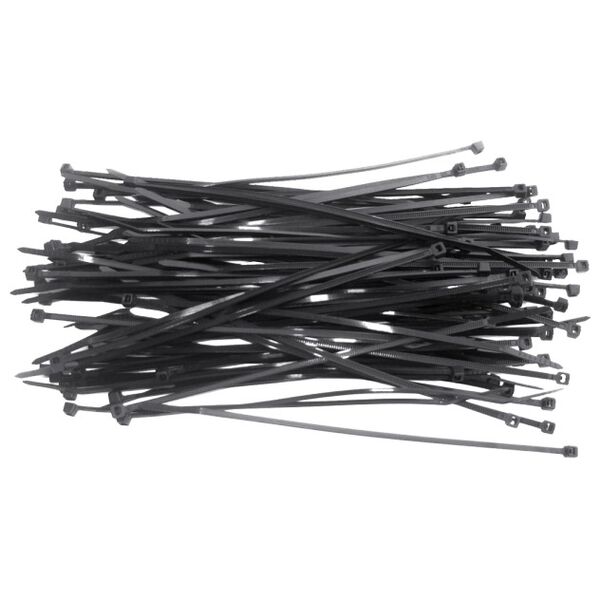 Top Tools Opaski zaciskowe 3,6x300mm 100szt. czarne 44E960