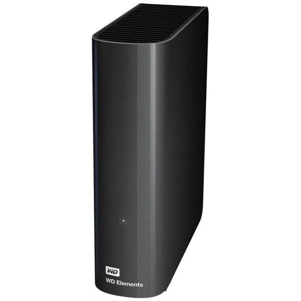 Dysk zewnętrzny HDD WD Elements Desktop 10TB Czarny (WDBWLG0100HBK-EESN)