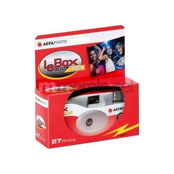 Aparat cyfrowy Agfa LeBox 400 czerwony