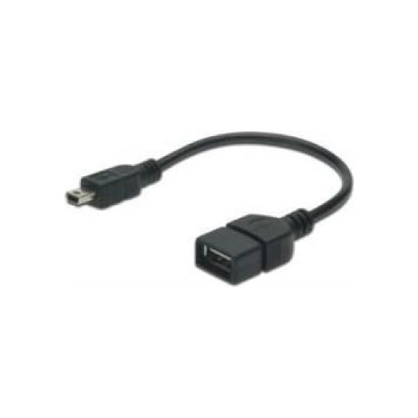 Adapter USB Digitus miniUSB - USB Czarny  (AK300310002S)