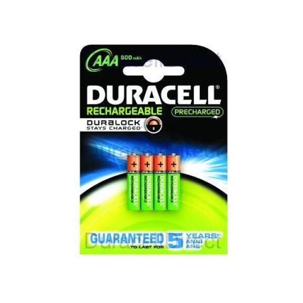 Duracell Akumulator StayCharged AAA / R03 800mAh 4 szt.