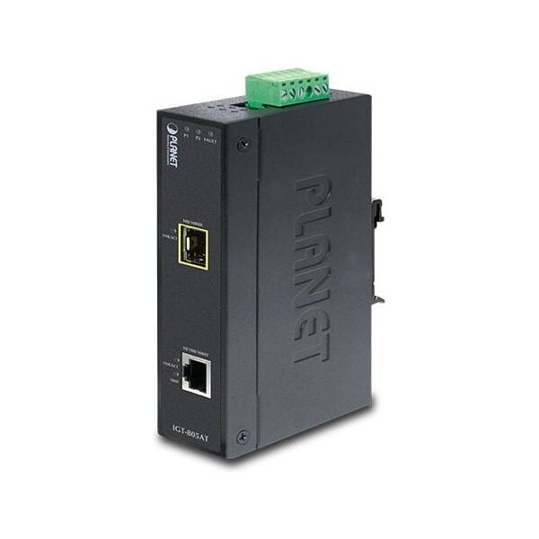 Konwerter światłowodowy Planet RJ45>SFP 1000Mbit (IGT-805AT)