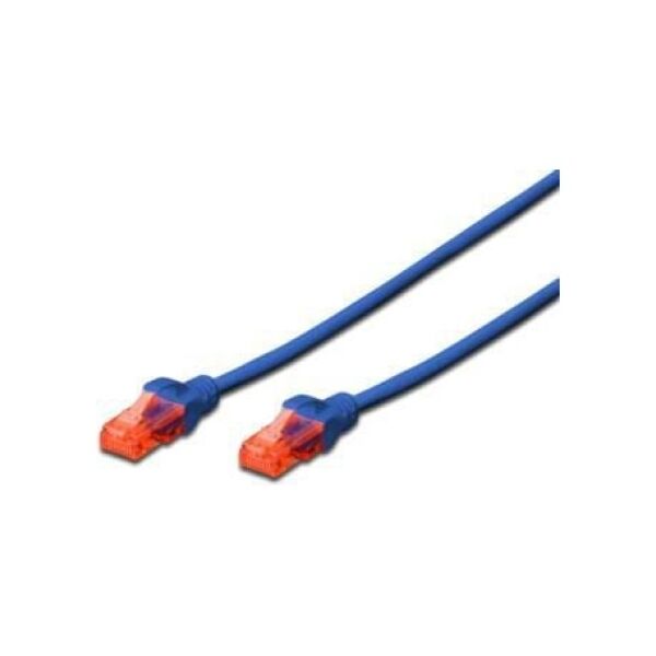 Digitus Patchcord UTP, CAT.6, niebieski, 0.5m (DK-1612-005/B)