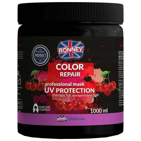 Ronney RONNEY_Color Repair Professional Mask UV Protection Therapy For Damaged&amp|Dyed Hair maska do włosów farbowanych 1000ml