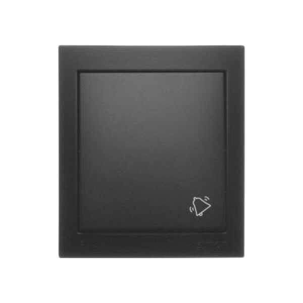 Kontakt-Simon Simon Aquaclick Przycisk dzwonek, 10 AX, 250 V czarny ACD1/49