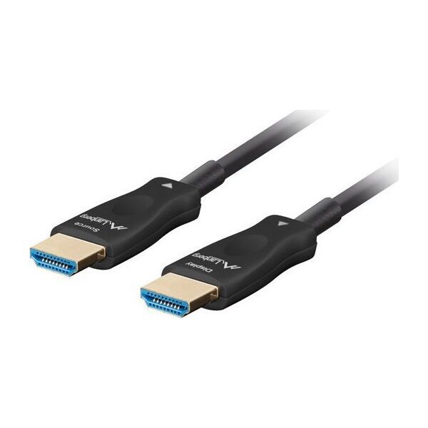 Kabel Lanberg HDMI - HDMI 50m czarny (CA-HDMI-30FB-0500-BK)
