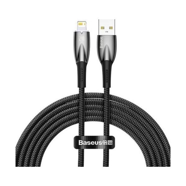 Kabel USB Baseus USB-A - Lightning 1 m Czarny (CADH000201)