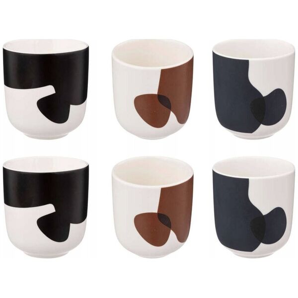 Secret de Gourmet Kubki na espresso OLME, porcelanowe, 100 ml