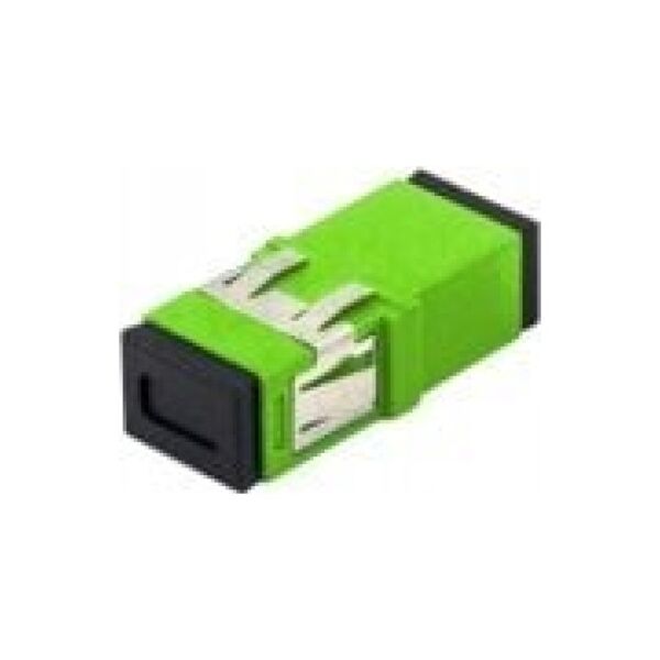 Adapter AV Alantec Adapter światłowodowy bezkołnierzowy jednomodowy SM SC/APC simplex ALANTEC