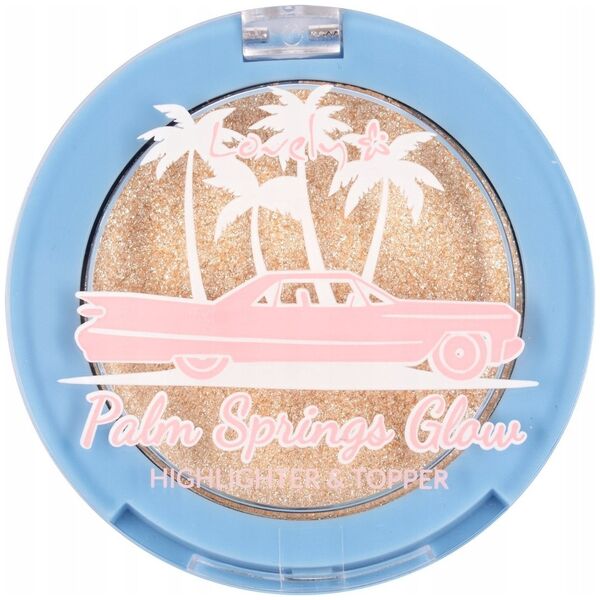 Boho Green Make Up LOVELY_Palm Springs Glow Highlighter &amp| Topper rozświetlacz do twarzy 3,9g
