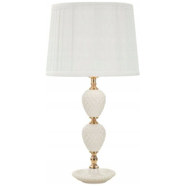 Bigbuy Home Lampa stołowa z ozdobną bazą TORRE, 57 cm