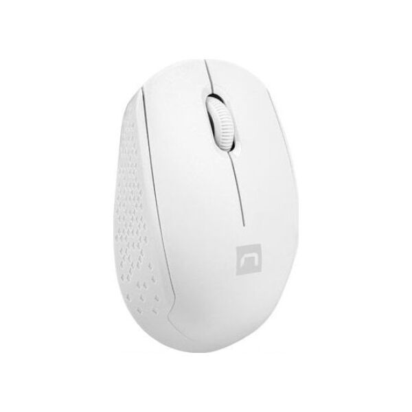 Mysz Natec Mysz bezprzewodowa Natec Stork optyczna 1600 DPI biała