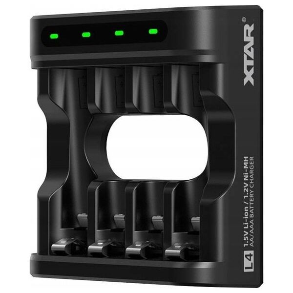 Ładowarka Xtar Xtar 4 x Ni-MH ir 1,5V Li-ion AA/AAA akumuliatorių kroviklis L4