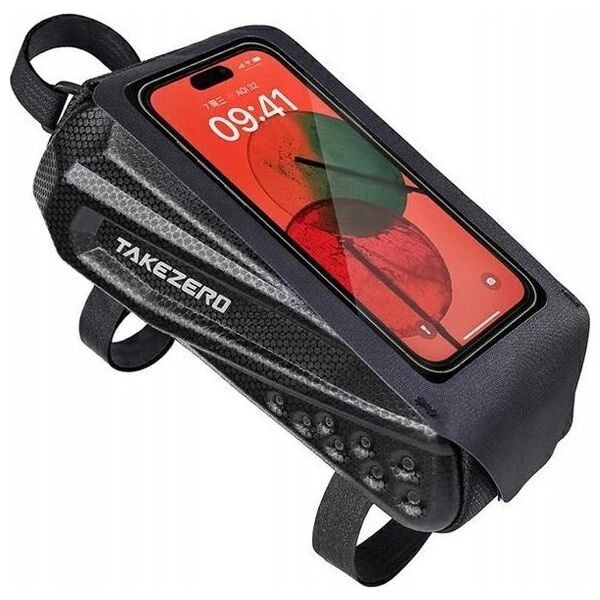 WildMan Etui/uchwyt rowerowy TAKEZERO TZ06 sakwa na ramę czarny/black