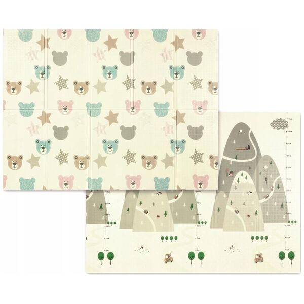BabyOno 1576 MATA EDUKACYJNA PIANKOWA XPE 150x200