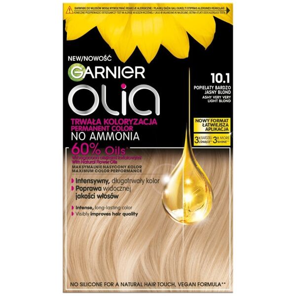Alkotest GARNIER_Olia farba do włosów 10.1 Ashy Very