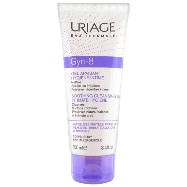 Alkotest URIAGE_Gyn-8 Soothing Cleansing Gel Intimate Hygiene kojący żel do higieny intymnej 100ml