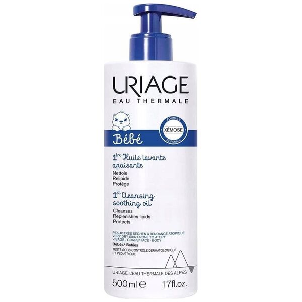 Alkotest URIAGE_Bebe 1st Lavant Calm Oil olejek oczyszczający dla dzieci 500ml
