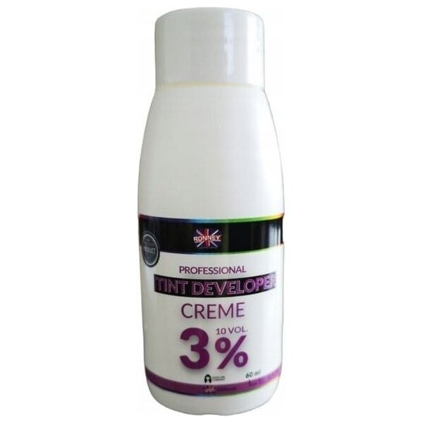 Alkotest RONNEY_Tint Developer Professional Creme 3% 10vol oxydant do henny 60ml