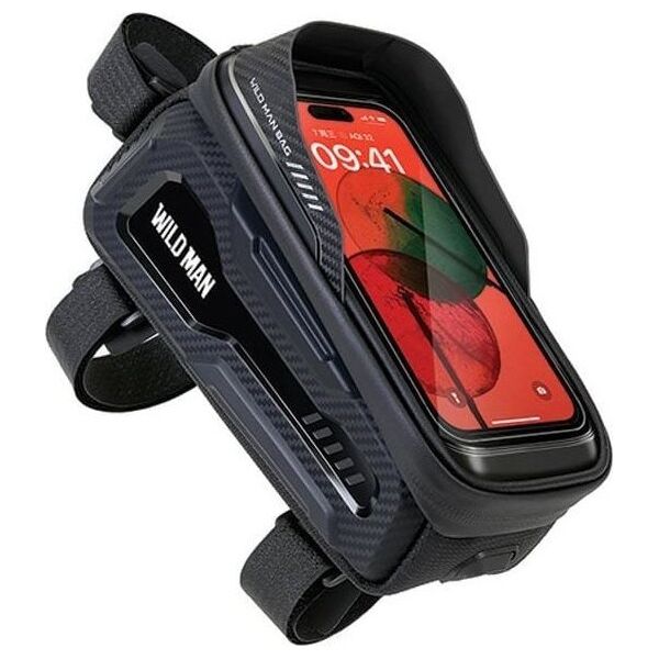 WildMan WILDMAN Etui/uchwyt rowerowy M20 sakwa na ramę czarna/black