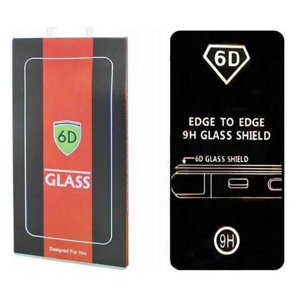 SZKŁO 6D SAMSUNG GALAXY A54 5G / S23 FE SZKŁO PROFILOWANE HARTOWANE FULL COVER CZARNA RAMKA