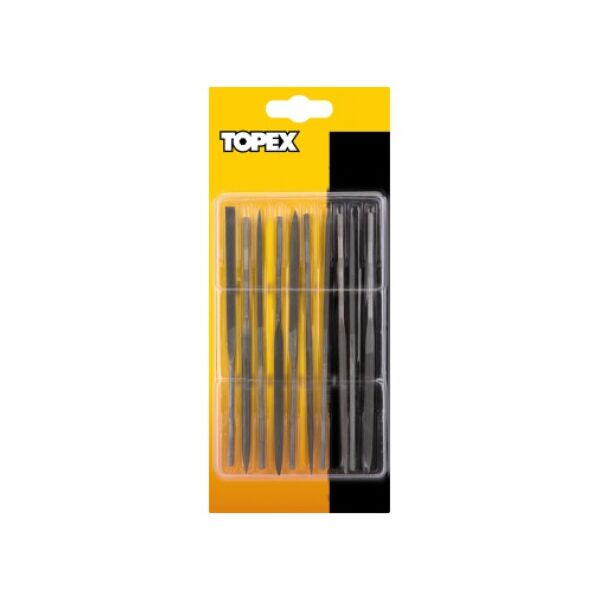 Topex Pilniki iglaki komplet 10 szt. 06A015